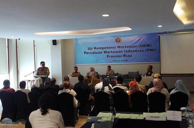 
 27 Wartawan Riau ikuti UKW Gratis PWI Pusat