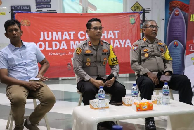 
 Polres Pelabuhan Tanjung Priok Bertemu dengan Pekerja PT. Indonesia Kendaraan Terminal