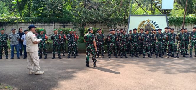 
 KODIM 0505/JT Terima Kunjungan Kerja Tim Wasrik Itjen TNI