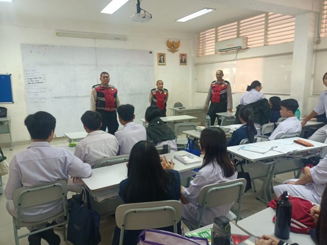 
 Polsek Pulogadung Lakukan Mitigasi Tawuran di SMA Don Bosco