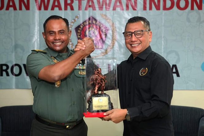 
 Kunjungan Kapendam Jaya ke PWI Jaya, Pererat Silaturahmi dan Tingkatkan Kerja Sama