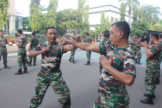 
 Korem 051/WKT Laksanakan Latihan Beladiri Taktis