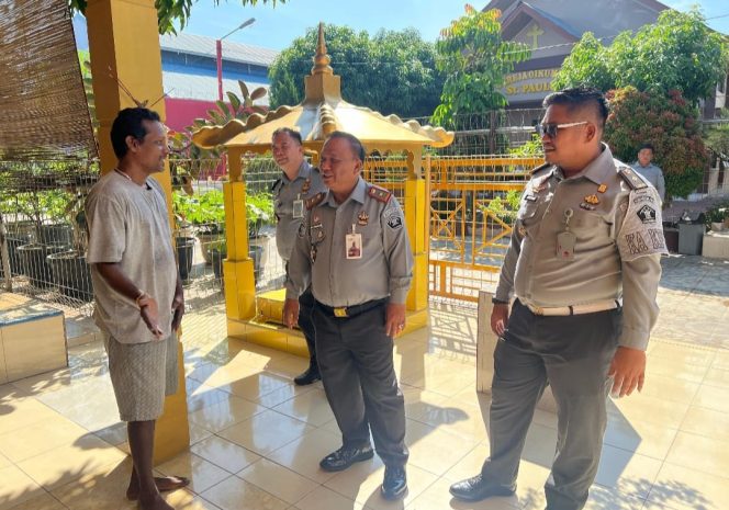 
 Kalapas Medan Lakukan Kegiatan Sapa Kasih Pada Warga Binaan