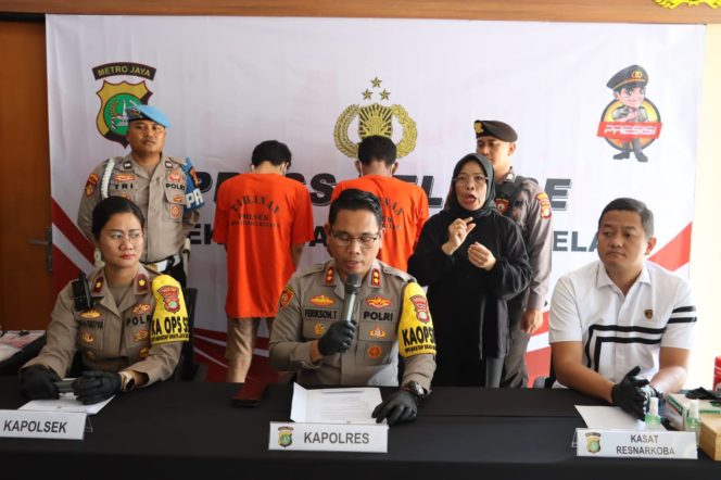 
 364,8 Gram Sabu Kemasan Teh Herbal Disita Polisi di Muara Angke