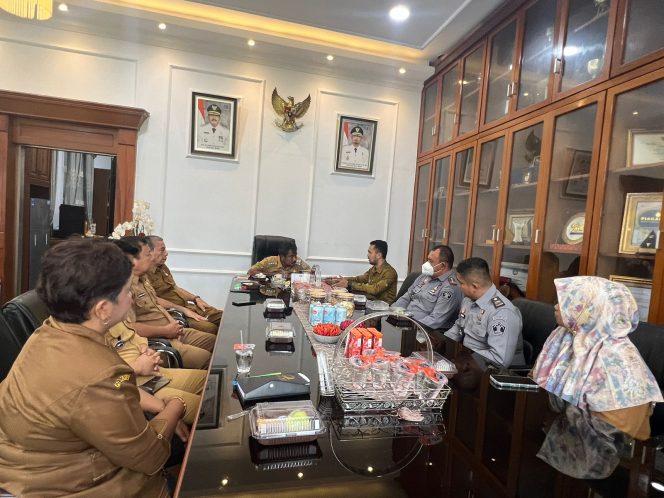 
 Kalapas Theo Adrianus Ikuti Rapat Percepatan Penurunan Stunting di Kota Binjai