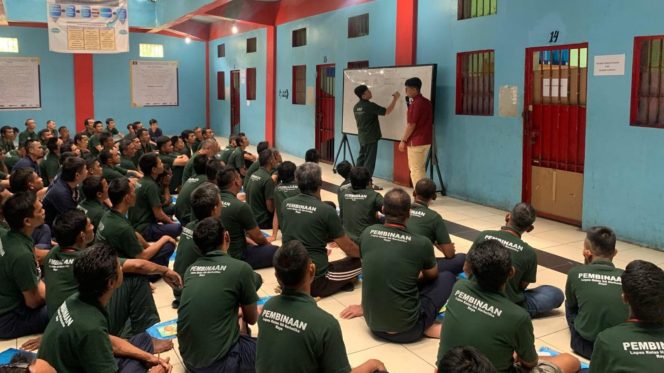 
 140 WBP Lapas Narkotika Kelas IIA Pematangsiantar Ikuti Program Rehabilitasi Sosial