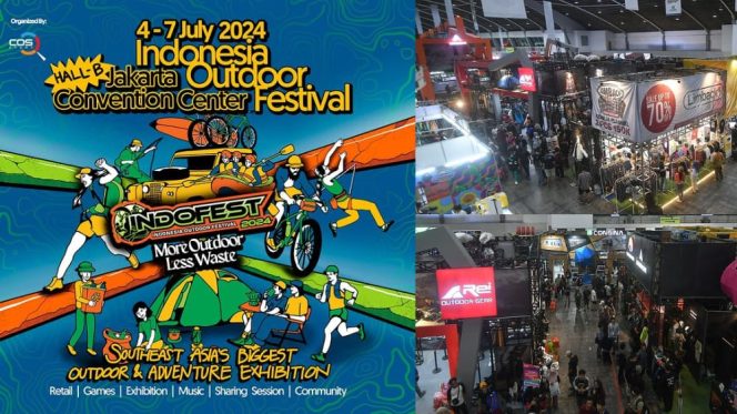 
 Perlengkapan Outdoor dan Terdapat Diskon Yang Besar di INDOFEST 2024