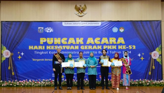 
 TP PKK Jakbar Gelar Puncak Hari Kesatuan Gerak PKK ke 52