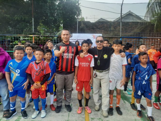 
 Menyambut HUT RI Ke-79 RW 03 Palmerah Menggelar Kompetisi Futsal