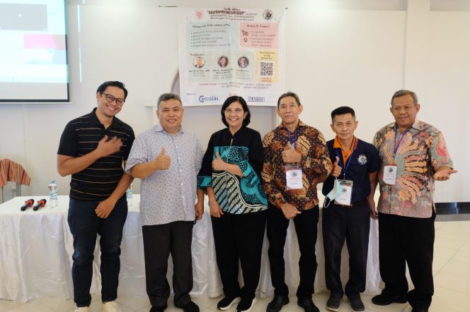 
 Talkshow Sociopreneurship “Membangun Kesejahteraan Bersama” Seksi HAAK Gereja Katolik Santo Kristoforus Paroki Grogol
