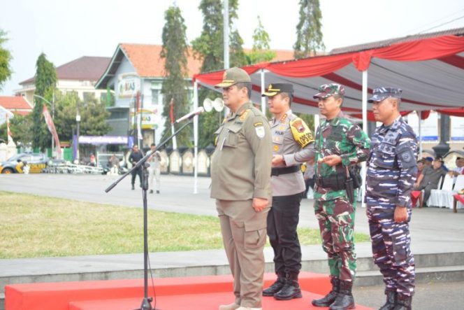 
 Pj Bupati Cilacap M.Arief Irwanto Hadiri Kesiapan Pengamanan Pilkada Serentak