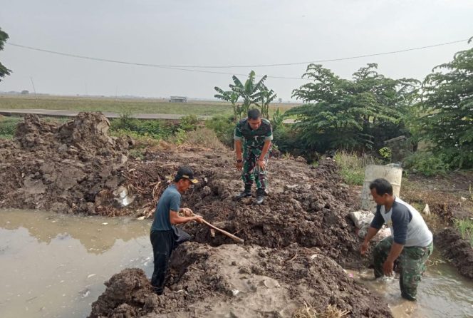 
 Embung Baru di Urban Farming Korem 051/Wkt, Solusi Irigasi untuk Hasil Pertanian Optimal