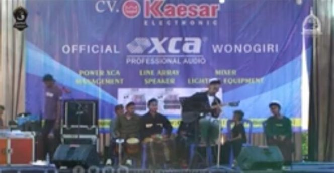 
 Tidak Hanya Jago Ngaji,Santri Ponpes Darul Faizin Wonogiri Juga Mahir Main Musik