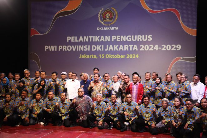 
 Pelantikan PWI Jaya 2024-2029, Panda Nababan: PWI Harus Kembali Disegani