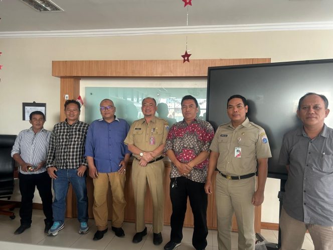 
 Kepala Suku Badan Aset Jakarta Pusat Audiensi dengan Pokja PWI, Bahas Sinergi Pemberitaan