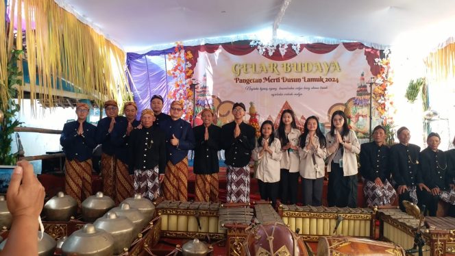 
 Posko 3 KKN STABN Sriwijaya Partisipasi Dalam Merti Dusun Lamuk 2024