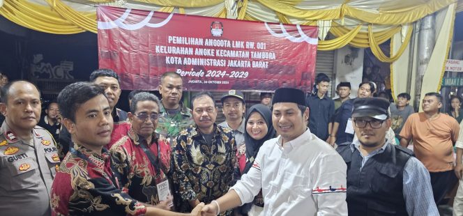 
 Pemilihan LMK RW 01 Kelurahan Angke, Peri Riyan Menang Mutlak 95 Suara