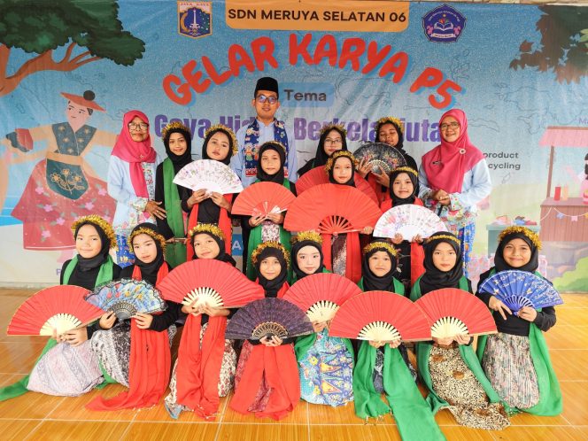 
 Gelar Karya P5, SD Negeri Meruya Selatan 06 Tingkatkan Kepedulian Terhadap Gaya Hidup Berkelanjutan