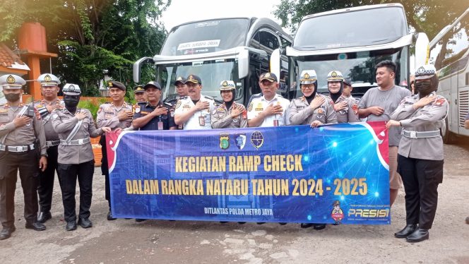 
 Pemeriksaan Kelaikan Bus AKAP Jelang Libur Nataru 2025 di Terminal Kalideres