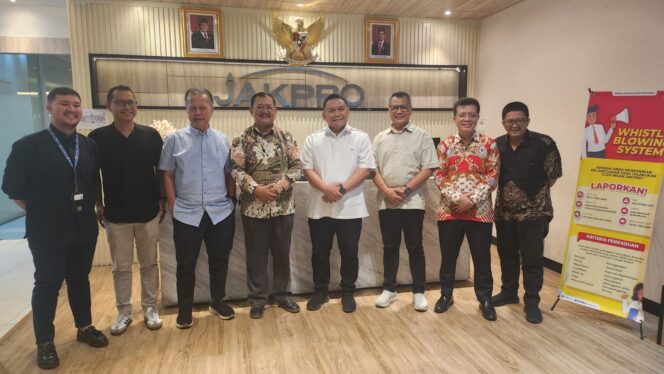 
 Jakpro Apresiasi Kunjungan PWI Jaya