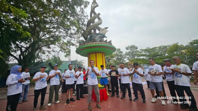 
 Puncak Peringatan HPN 2025 Dimulai dengan Jalan Santai hingga Ikrar Anti Korupsi
