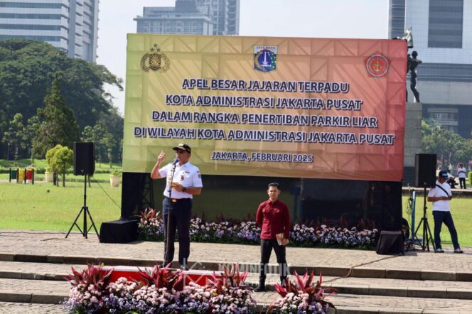 
 Wali Kota Jakpus Pimpinan Langsung Razia Parkir Liar yang Meresahkan Kepentingan Umum