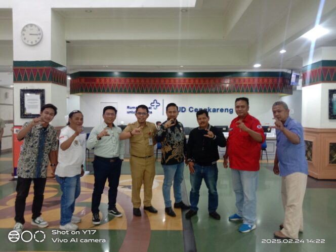 
 Pokja PWI Jakarta Barat Gelar Audiensi dengan RSUD Cengkareng