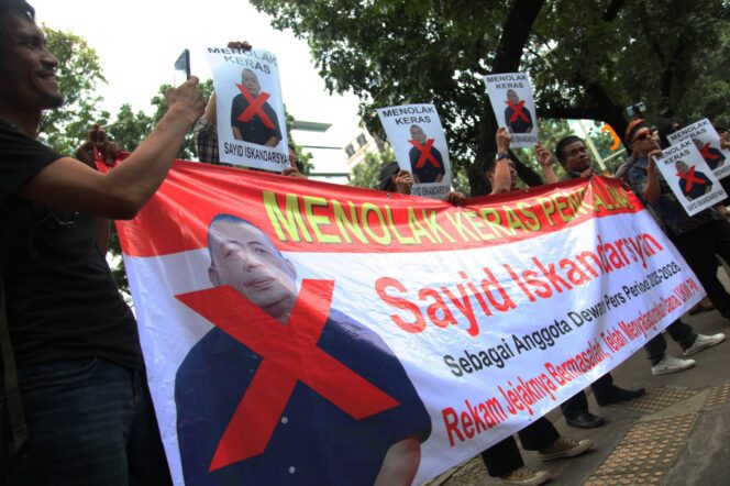 
 Rekam Jejak Bermasalah, Sayid Iskandarsyah Ditolak Jadi Anggota Dewan Pers