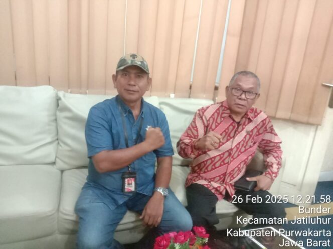 
 Media Komunitastodays Sumantor Manalu Jalin Silaturahmi dengan Anggota DPR Komisi 1, Warseno S.E.