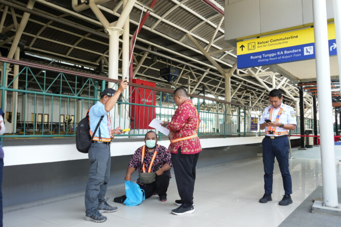 
 Dinas Kesehatan Lakukan Sidak Pengukuran, Kualitas Kesehatan Lingkungan di Stasiun Yogyakarta Dinyatakan Sudah Memenuhi Syarat