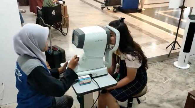 
 Wujudkan Perjalanan Libur Lebaran yang Sehat dan Selamat, KAI Daop 6 Hadirkan Layanan Pemeriksaan Mata dan Konsultasi Gratis di Stasiun Yogyakarta