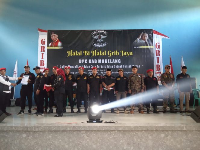 
 GRIB Jaya Kabupaten Magelang Gelar Halalbihalal dan Silaturahmi Perkuat Persaudaraan