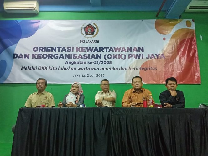 
 13 Calon Anggota dari Jakarta Barat Ikuti OKK PWI Jaya Angkatan 21