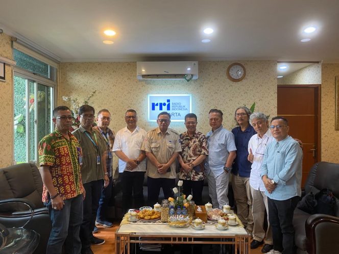 
 PWI Jaya dan Pimpinan RRI Jakarta Bahas Malam Anugerah MH Thamrin 2025