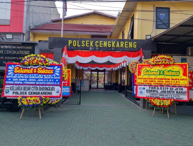 
 FBR G-0319 Si Ji’ih Tunjukkan Dukungan Saat Sertijab Kapolsek Cengkareng