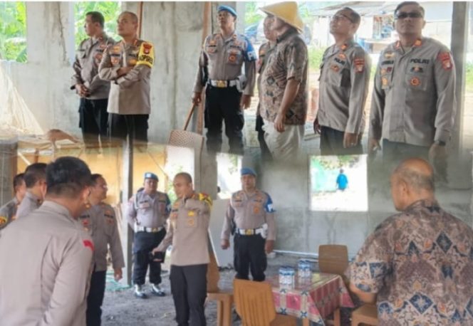
 Kapolres Metro Bekasi Pastikan Pembangunan Dapur SPPG Polri Berjalan Sesuai Target