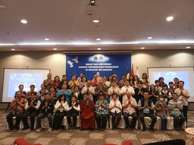 
 WALUBI DKI Jakarta Gelar Diklat Sertifikasi Pandita Pemberkatan Pernikahan: Wujudkan Keluarga-Keluarga Hitta Sukhaya