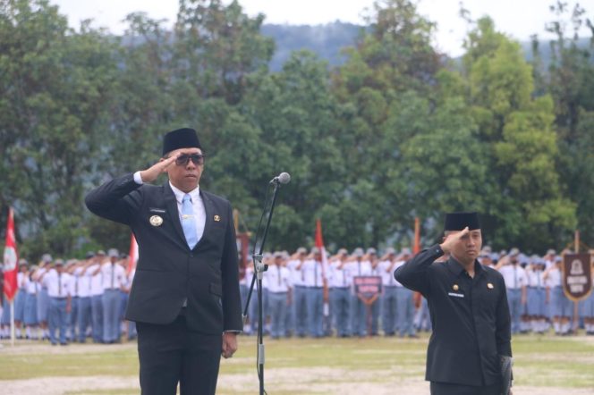 
 Pimpin Upacara Peringatan Hari Pahlawan Nasional 2025, Bupati Taput Ajak Masyarakat Kobarkan Semangat Kepahlawanan