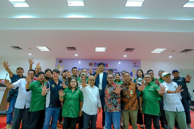 
 DKI Jakarta Evaluasi Prestasi POPNAS XVII: Siwo PWI Jaya Bahas Strategi Pembinaan Atlet Muda