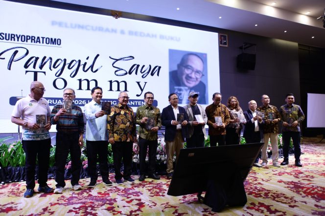 
 “Panggil Saya Tommy”, Jejak Diplomasi Seorang Wartawan Diluncurkan di HPN 2026