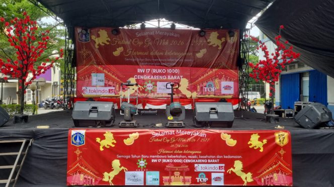 
 Persiapan Rampung, Festival Cap Go Meh 2026/2577 di Ruko 1000 Cengkareng Barat Usung Tema “Harmony dalam Keberagaman”