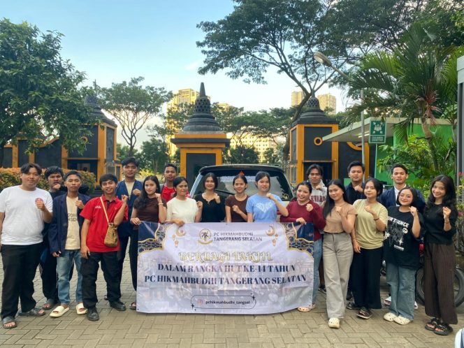 
 HIKMAHBUDHI Tangerang Selatan Gelar Aksi Berbagi Takjil Peringati HUT ke-14