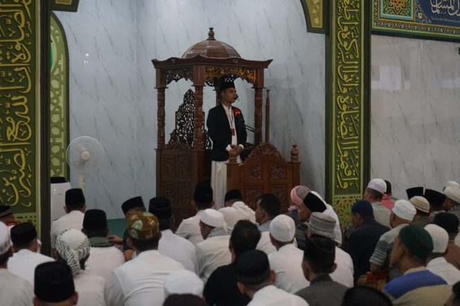 
 Khidmat dan Penuh Kebersamaan, Lapas Kelas I Medan Gelar Sholat Idul Fitri 1447 H