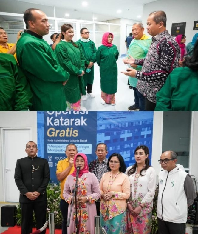 
 Pemkot Jakbar Gelar Operasi Katarak Gratis, 119 Warga Jalani Tindakan di RSUD Cengkareng