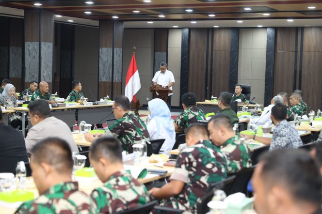 
 Rakornis TMMD ke-128 Mantapkan Sinergi, Pastikan Kesiapan Pelaksanaan di 47 Daerah