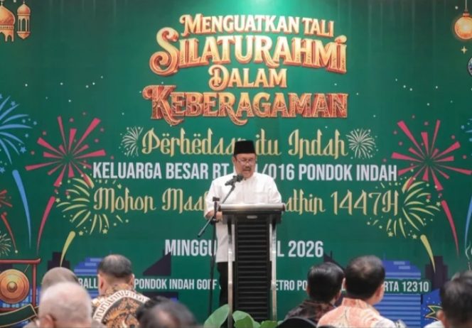 
 Hadiri Silaturahmi Warga Pondok Indah, Gubernur Pramono Tekankan Pentingnya Merawat Keberagaman