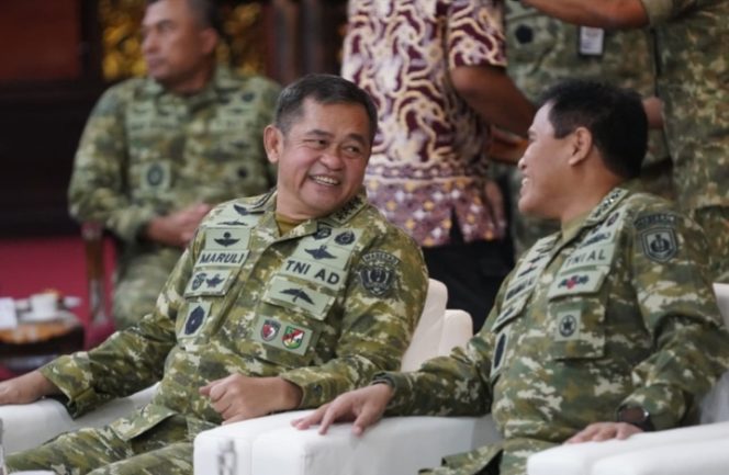 
 Perkuat Sinergi Pertahanan Negara, Kasad Hadiri Pertemuan Purnawirawan