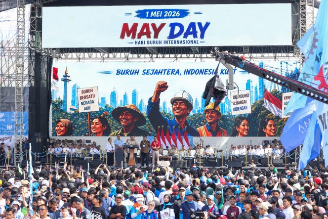 
 Presiden Prabowo Umumkan Serangkaian Kebijakan Perlindungan Pekerja pada May Day 2026