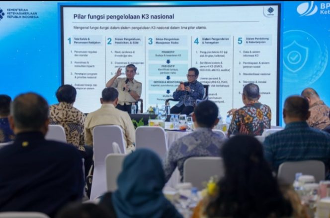 
 Menaker: BPJS Ketenagakerjaan Harus Jadi Motor Penggerak K3
