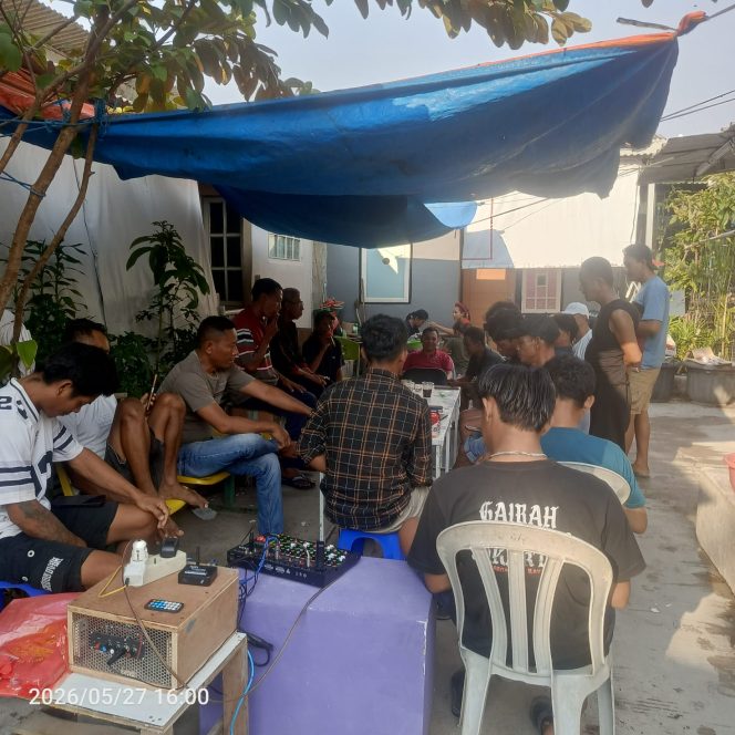 
 Ngopi Bareng Rediyanto di Kapuk Villa Pererat Silaturahmi dan Kebersamaan Warga